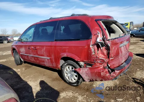 2006 Chrysler Town & Country Touring из США, поврежденный, VIN 2A4GP54LX6R670580